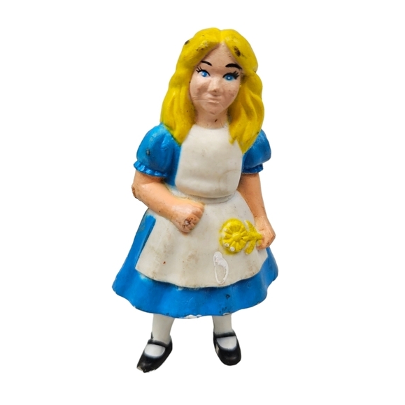 Vintage 1988 HG Toys Fairy Tale Alice in Wonderland PVC Figurines Lot of 3 U35 - Picture 2 of 9